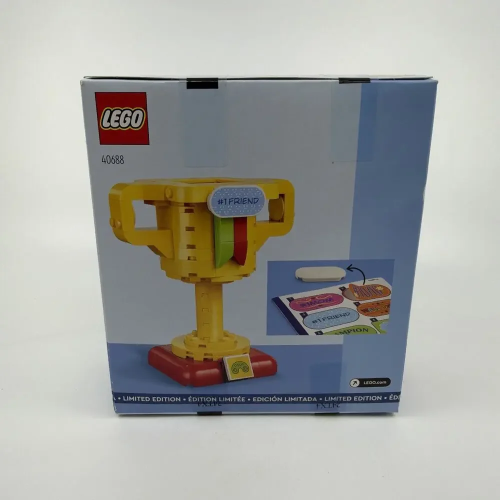 LEGO 40688 Trophy Award Customizable Limited Edition GWP New Sealed NIB 219pc